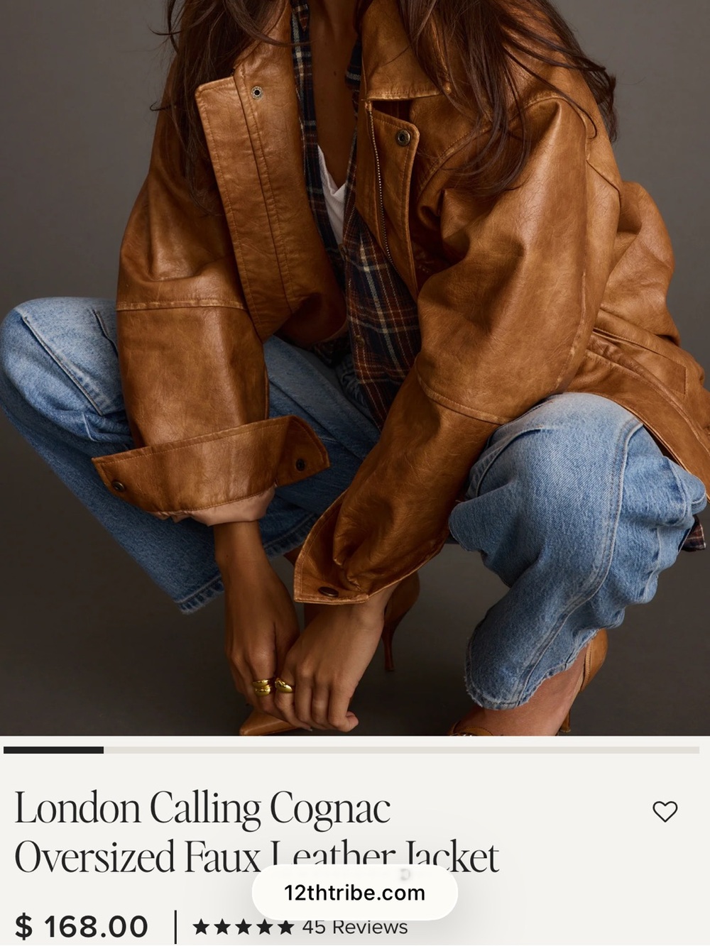 Classic Tan Bomber Jacket - Women